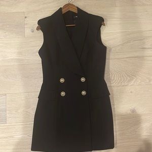 Balmain black dress
